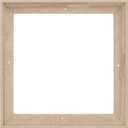 Pixy Canvas Floater Frame 16x16 for 1-1/2 (1.5) inch Deep Canvas Paintings/Canvas Prints/Wood Canvas Panels/Wall Art/Wall Decor/Home Decor/Artwork (Nordic White Oak, 16 x 16 inch, Square)
