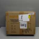 Folding Hand Truck500lbs, Portable Heavy Duty Dolly Cart, 6 Wheels Collapsible Luggage Cart with 2 Elastic Ropes - Compact Trolley Cart for Easy Moving - Ideal Hand Cart for Travel and More (17, Orange)