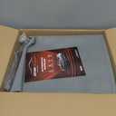 Caromop 10-Layer Waterproof Car Cover All Weather Protection (Snow, Rain, Sun) with Secure Fit Straps and Easy On/Off Zipper-Size A4 (See Size-Chart) (Reflective)