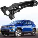 Rear Link Suspension Trailing Arm Bushing Compatible with Jeep Compass 2007-2016, For Jeep Patriot 2007 2008 2009 2010 2011 2012 2013 2014 2015 2016 2017 Replace for 5105927AA (Left Driver Side)