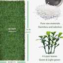 Artificial Boxwood Panel Roll 48X120 in(40 sqft) Greenery Backdrop