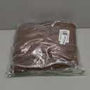 TENSTARS Silk Hemming Bath Towels for Bathroom Clearance - 27 x 55 inches - Light Thin Quick Drying - Soft Microfiber Absorbent Towel for Bath Fitness, Sports, Yoga, Travel, Gym - 2 Pack, Wood Brown