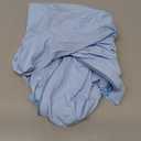 Cooling Cervical Neck Pillowcase Cover (Only Pillow Case) Ergonomic Pillowcase with Zipper Breathable Contour Pillow Cover for Side Back Stomach Sleepers(Blue,Queen Size)