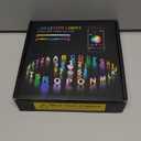 OJQ Light Up Letters LED Letter - Marquee Letters Room Decor Alphabet Letter Music Sync Color Change Colorful - Christmas Birthday Gifts for Girl - Teen Girls Gifts Party Home Wall Decor