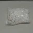 Yousoontic 50 Pcs Christmas Light Clips, Gutter Light Clips Plastic Fascia Boards Hanger for Clay Tile Roof Christmas Party Decoration Roof Gutter Fence Eave