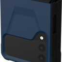 URBAN ARMOR GEAR UAG Designed for Samsung Galaxy Z Flip 4 Case 2022 Blue Mallard Civilian Sleek Ultra-Thin Shock-Absorbent Protective Cover