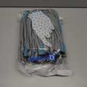 ANDANDA 1/12 Pairs Work Gloves, Strong Grip, Seamless Knit Nylon Nitrile Work Gloves Men Suitable for General Work, Green