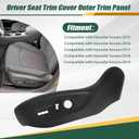 Priprilod Driver Left Seat Trim Cover Outer Trim Panel Compatible With Hyundai Sonata 2015 2016 2017 2018 2019# 88051-C2020-TRY