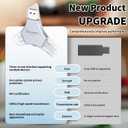 USB Flash Drive for iPhone/iPad, MFi Certified 3in1, 256GB, Silver | External Memory Photo Storge Keeper, Type c/USB 3.0/USB C High Speed, Compatible with PC, Video/Data Backup Port Card