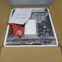 Bar Cart, Home Bar Serving Cart with Storage Shelves, 2 Tier Rolling Beverage Cart with Wheels, Modern Wine Cart with Wine Rack and Glass Holder for Kitchen, Living Room, Dinning Room, Black