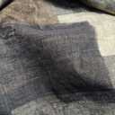 Modern Geometric Patchwork Indoor Area Rug for Living Room, Beige 6'x 9' Large Rug Rockwood Collection Hardwood Floors Decor for Bedroom, Beige Throw Carpet for Office Entryway Dining Room