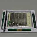 KEYYOU Lash Clusters Kit Natural Wispy DIY Lash Extension Kit 144pcs Lashes Clusters Eyelash Extension with Mascara Brush Bond and Seal Glue Remover Applicators and Brush for Lashes Extensions (Y01)