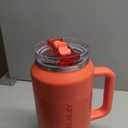 Stanley Quencher ProTour Flip Straw Tumbler with Leakproof Lid 64 oz | Built-In Straw and Handle | Large Capacity for Travel & Sports | Insulated Stainless Steel Cup | BPA-Free | Hot Coral Fade