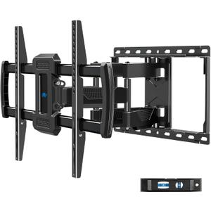 Mounting Dream TV Wall Mount for 42-75 Inch TVs, Full Motion Articulating Bracket with Swivel and Tilt, Max VESA 600x400mm, Up to 100lbs, Fits 16" Wood Studs MD2619