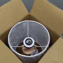 Bedside Touch Lamp, 3 Way Dimmable Touch Control Table Lamp, Wood Grain Farmhouse Table Lamp, Modern Nightstand Lamp with White Shade for Bedroom, Dorm, Office, 3000K LED Bulb Included