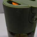 Glass 2 In 1 Olive Oil Dispenser Bottle for Kitchen Gadgets, Olive Oil Sprayer for Cooking 17oz/500ml (Light Blockage, Green)