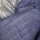 2 Moving Blankets 40"x 72" Heavy Duty Packing Blankets for Moving Shipping Thick Furniture Wrapping for Moving Supplies Professional Quilted Shipping Blankets