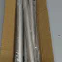 Brushed Nickel Shower Curtain Rods - 31-80 Inch Spring Tension Shower Rods for Bathroom, Adjustable, No Drilling, No Rust, Stainless Steel