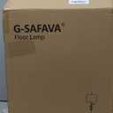 61" Vintage Floor Lamp with 350 Adjustable Swing Arm, Gold Standing Lamp for Bedroom Living Room Nightstand Bedside Retro Farmhouse Mid Century Lamp Light Home Dcor Office Gifts