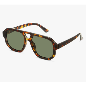 livho Trendy Polarized Square Aviator Sunglasses Women Men Square Eyewear Frame, Retro Sun Glasses for Women Men 2025 Shades