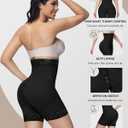 SHAPSHE Butt Lifting Shapewear Tummy Control Shorts Fajas Colombianas Shapewear Shorts Compression Underwear Women (Black, M)