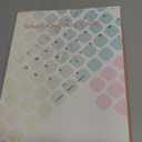 HENGHUI Keyboard Case for Galaxy Tab A8 10.5 inch 2022 Model SM-X200/X205/X207 Cute Round Key Color Keyboard Wireless Detachable BT Keyboard Cover (MistyBlue)