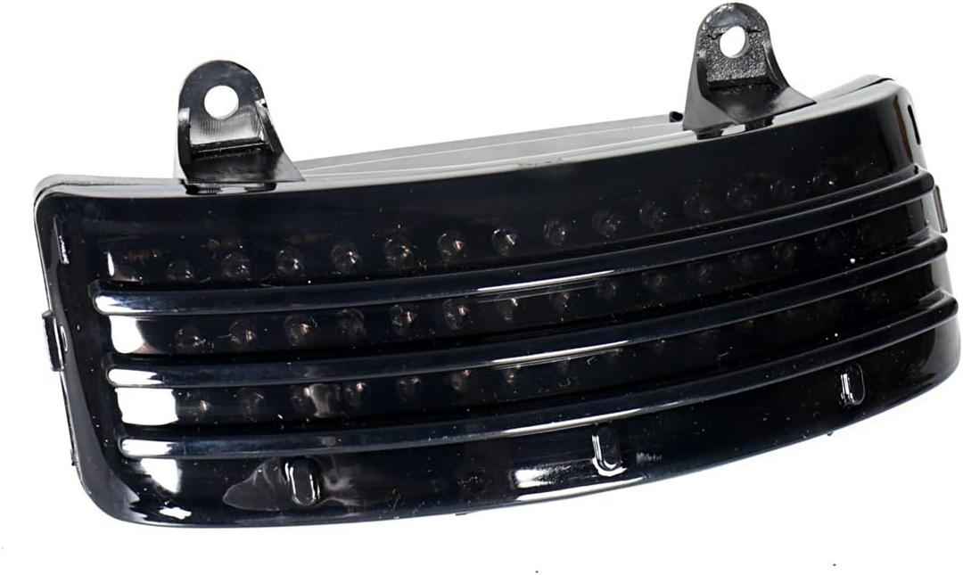 Tri-Bar LED Rear Tail Brake Fender Tip Light For Harley Street Glide FLHX 2014-2023 (Smoked)
