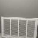 24 x 14 Return Air Grille [Duct Opening Size],Return Air Vent Cover for Wall Or Ceiling,Steel Return Air Filter Grilles Removable Face/Door for 1 Inch Filters (24"W x 14"H [Duct Opening])