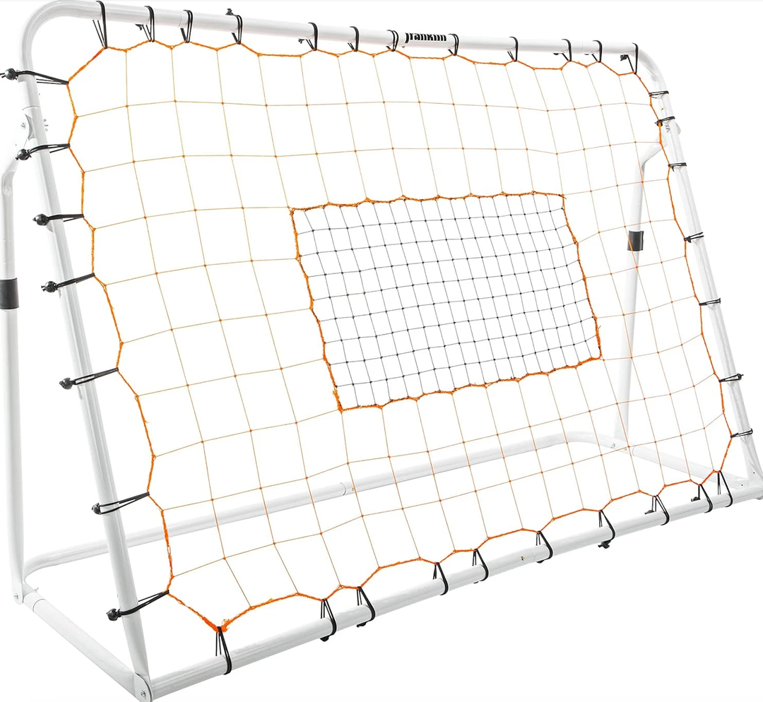 Franklin Sports Soccer Rebounder - Tournament Steel Rebounding Net - Perfect for Backyard Practice and Training - 12' x 6' & 6' x 4'
