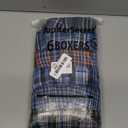 JupiterSecret Men's Boxers Underwear 100% Cotton Woven Boxers for Men Pack Boxer Shorts Assorted Colors, Large 