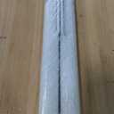 Aoneky Aluminum 1.5'' Badminton Posts - Badminton Poles with Sleeves, White