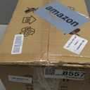 Industrial Mid Century Wall Sconce Set of 2 with White Cylinder Glass Shades Modern Bathroom Vanity Wall Lamp Black and Gold Finished Wall Light Fixture