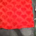 Valentines Day Decorations Pillow Covers - 18x18 inch Set of 2 Heart Shaped Pattern Faux Fur Soft Plush Throw Pillows Case for Indoor Outdoor Sofa Bedroom Living Room Festivals Anniversary Home Decor (Red)