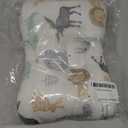 Soft Hypoallergenic Baby Head & Neck Support Organic Cotton Cover Machine Washable (Animal World)