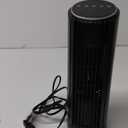 Abolee Tower Fan for Bedroom, 23ft/s Desk Fan with Remote, 70 Oscillating Desk Fan, 4 Speeds, 4 Modes,12Timer, 13'' Bladeless Portable Fan for Bedroom Office Home Black