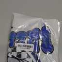 Bulldogs School Spirit Blue Black Retro Tote Bag (16 inches)