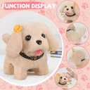 Vanvimen 16 Pcs Robot Dog Toys for Girls, Toys for 3 4 5 6 7 8 Year Old Girls Kids Boys, Realistic Robot Puppy Toy for 5-7 6-8, Ideas Birthday Gifts for Girl 3 4 5 6 Year Old