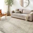 Livabliss x Becki Owens Marlene Vintage Medallion Area Rug, 3'11" x 5'7", Cream