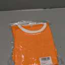 PINSV Women's 2 Piece Outfits Short Sleeve Tops and Long Pants Tracksuit Lounge Sets Orange XL (Orange, XL)