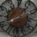 LEIKE Large Wall Clocks,Silent,Non Ticking,Battery Operated Rustic Round Modern Big Wood Wall Clock for Living Room, Bedroom,Kitchen,Farmhouse,Office,Home Decor