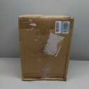 Plant Pots Flower Pot 10-Pack 5 Gallon Short Planter Nursery Pot Garden Seedling Planters Containers Plastic Injection Molded Pots with Drainage Holes for Outdoor Indoor Plants Vegetables, Black