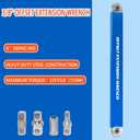 YoShin Ratchet Wrench Extender,Tight Reach Extension Wrench Set with 1/2",1/4" and 3/8" Square Drive Adapters,Universal Offset Extension Wrench for Hard to Reach Areas,Impact Wrench Extension Bar