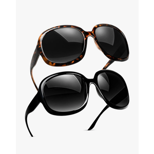 miyya Bug Eye Oversized Polarized Sunglasses Womens, Trendy Retro Sun Glasses for Women 2025, Oversized UV Protection Shades