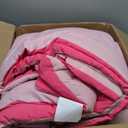 Queen Comforter, Reversible Bed in a Bag Queen Size, All Season Bedding Comforter, Hot Pink & Baby Pink