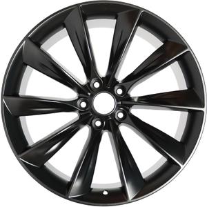 New 20 x 9.5 Inch 20 Premium Aluminum Alloy Replacement Wheel Rims Fit for Tesla Model Y 2020 2021 2022 2023 2024 Rim, Black Rims