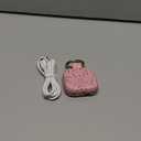 Portable Wireless Charger for Apple Watch 9,1200mAh Fast Charging iWatch Charger Keychain,Magnetic Wireless Travel Power Bank for Apple Watch Series11/ 10/9/8/7/6/SE/5/4/3/2/1/Ultra, Festival Gift (Colorful Rose Red)