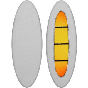 2 Pack 420D Kayak Cover Waterproof Kayak Cover for Outdoor Storage Dustproof Canoe Storage UV Protection Boat Sunblock Shield for Canoe Protector Indoor & Outdoor(11-13.5ft)