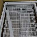 REALINN Under Sink Organizer, Pull Out Cabinet Organizer 2 Tier Slide Out Sink Shelf Cabinet Storage Shelves, Storage for Kitchen Bathroom, White, 2 Pack