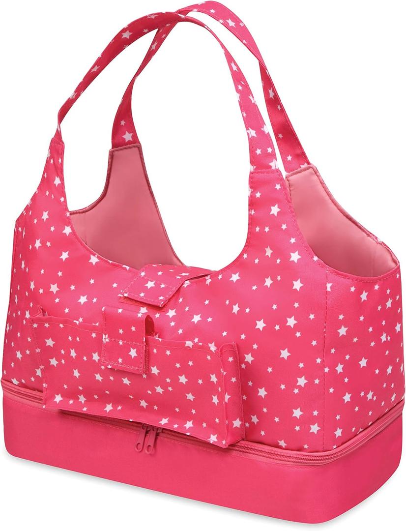 ON-THE-GO Doll Tote and Storage Bag, Pink