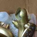 Moen 82022BZG Ronan Tub & Shower System, Bronzed Gold (Cosmetic damage scratches)